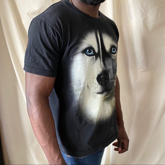 Men’s Glow-in-the-Dark Wolf Tee - Picture 5 of 5